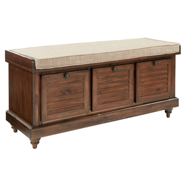 Highland Dunes Almira Flip Top Storage Bench & Reviews Wayfair